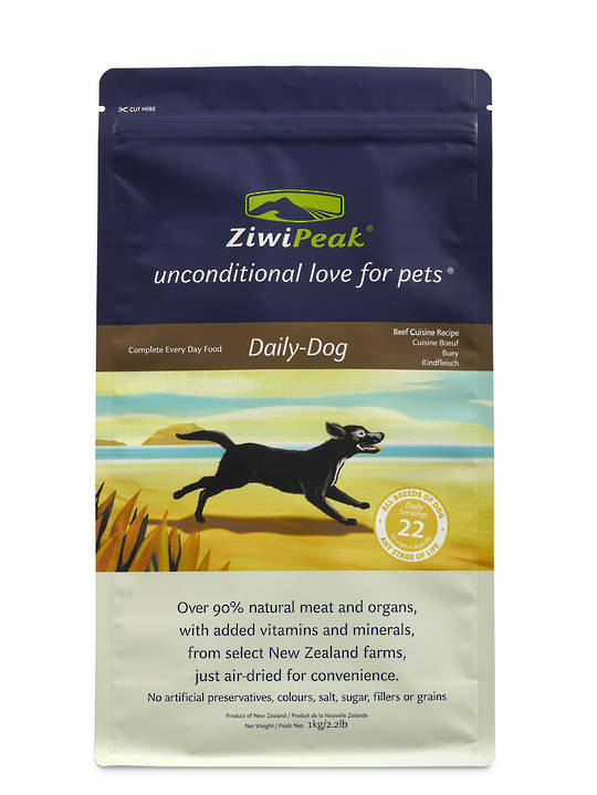 Ziwi Peak Air-Dried Beef Dog Cuisine 1kg